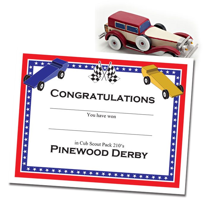 Pinewood Derby Set 1